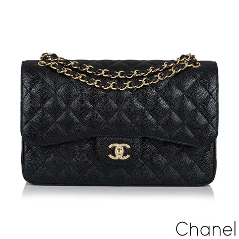 chanel classic flap bag caviar leather price|Chanel Classic Medium Double Flap Bag .